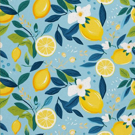 Tela decorativa para exteriores Oxford - Motivo frutal  DX6538 (1/5)