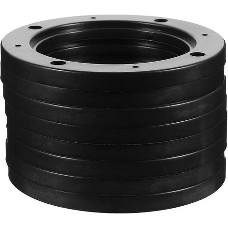 paires d'entretoises durables pour haut-parleurs de voiture, adaptateurs et anneaux pour haut-parleurs.-16X16cm-Black