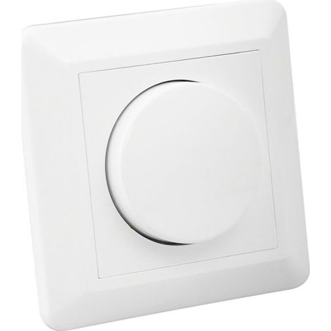 Variateur Va-et-Vient Universel LED Triac Blanc cassé - Variateur Va-et-Vient Universel LED Triac Blanc cassé (1/4)