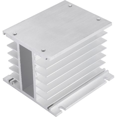 SSR-Kühlkörper, zuverlässiger Dreiphasen-Kühlkörper aus Aluminiumlegierung für DIN-Montage (1/5)