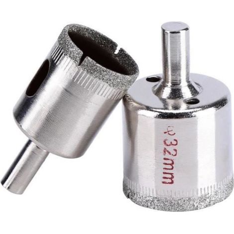 Scie-cloche - 5Pcs - Diamant - 20mm/25mm/32mm/35mm/38mm - Carrelage - Marbre - Verre (1/4)