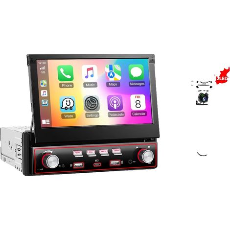 CarPlay, connettività wireless, con microfono a 12 LED (1/2)
