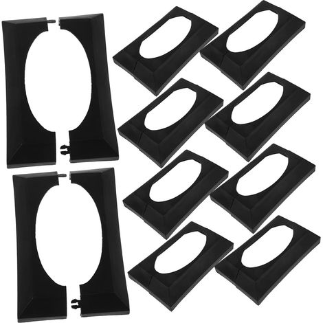 Zerodeko Lot de 10 caches décoratifs en plastique pour (1/5)