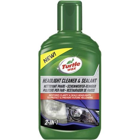 Nettoyant Pour Lampe De Voiture Turtle Wax Headlight Cleaner & Sealant 300ml