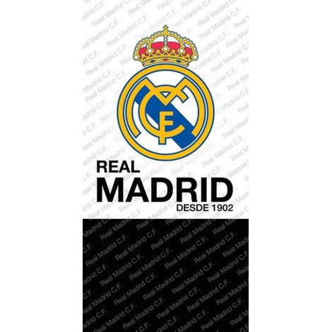 Serviette de supporter du REAL MADRID en microfibre à séchage rapide 140 cm