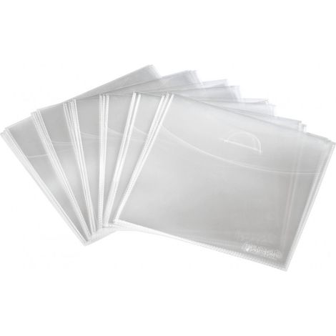Hama CD/DVD Hoesjes 100 Pak Transparent (1/3)