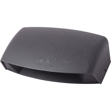 Aplique exterior ABRAM 1xR7s (118mm) 7,5W con pulsador CCT (3colores) IP55 esina negra (1/2)