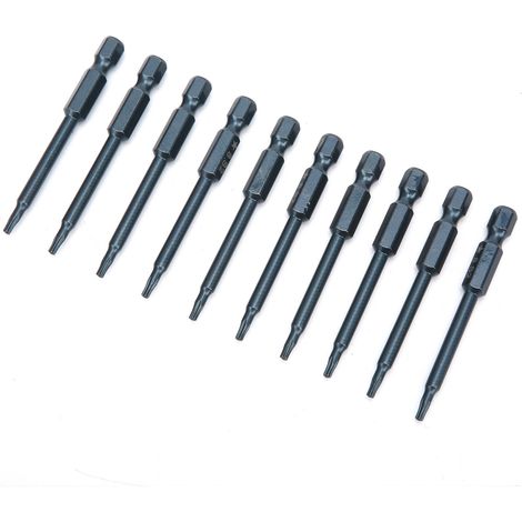 10 embouts de tournevis Pentalobe électriques en acier allié S2 pour la production de téléphones portables (1/5)