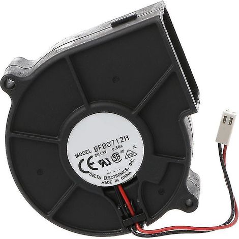 Ventilateur centrifuge de refroidissement pour projecteur Delta Bfb0712h 7530 Dc 12v 0,36a (1/4)