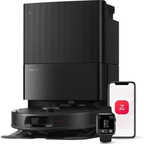 Roborock QR 598 Saugroboter schwarz mit Waschfunktion (1/5)