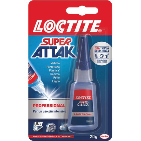 SUPER ATTAK GR.20 - 2 pezzi LOCTITE