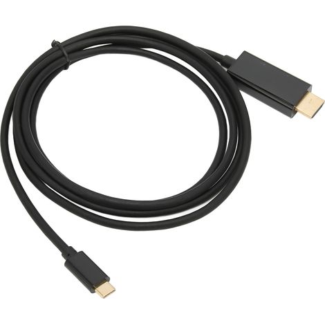 Câble HDMI Type C pour Ordinateur et TV, Transmission Vidéo 4K Haute Qualité (1/5)