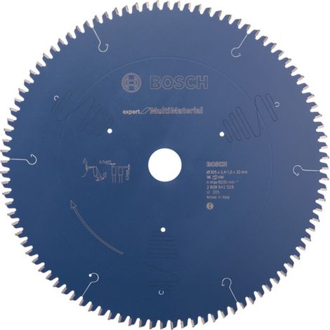 Bosch Accessories Expert for Laminated Panel 2608642529 Kreissägeblatt 305 x 30 x 2.4 mm Zähneanzahl