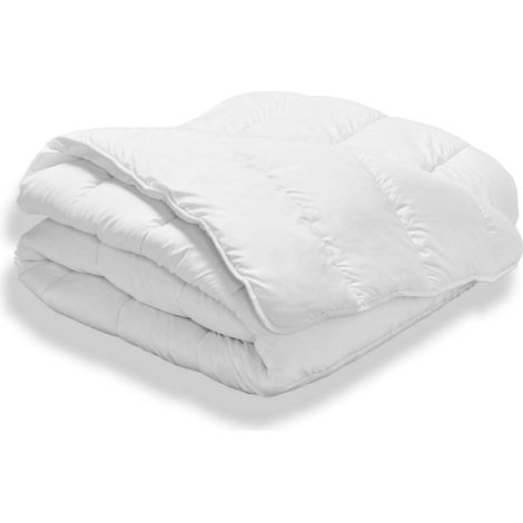 Bleu Calin Couette Très chaude Hiver 450g/m², pour Lit 2 personnes, Enveloppe Douce Microfibre, 240x260 cm (1/5)