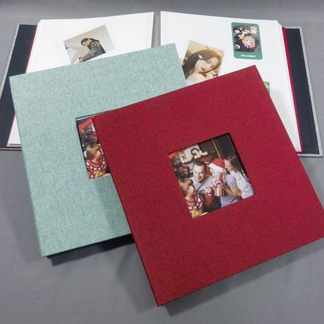 Album photos traditionnel pour 300 photos 10x15 cm ou 300 photos 11,5x15 cm - Bordeaux - l 28 x L 27 cm - Livraison gratuite .