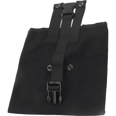 Outdoor-Sammeltasche aus Oxford-Gewebe, Obstpflücktasche, Gürteltasche zum Aufhängen von Werkzeugen, Garten- und Gemüseaufbewahrungstasche, Schwarz (1/5)