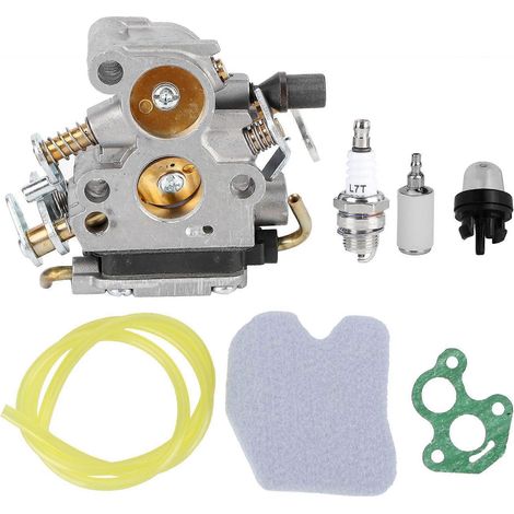 Ensemble carburateur, filtre à air et pompe d'amorçage pour tronçonneuses Husqvarna 235, 240, 235E, 240E, 236, 236E (1/5)