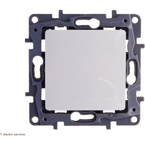 Obturateur Legrand Niloé Finition: Blanc (1/2)