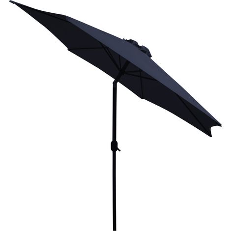 Linder Exclusiv Ombrellone inclinabile 250 cm Blu