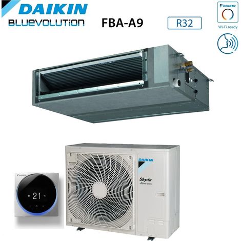 Daikin – Climatiseur gainable 24000 BTU – Monophasé R-32 – Classe A++ – Wi-Fi en option – Télécommande filaire argent (1/3)
