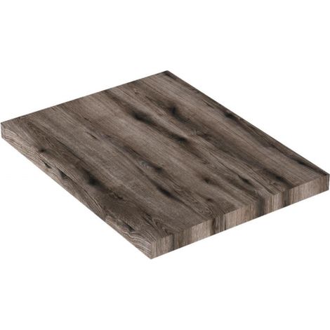 Badezimmerregal für Aufsatzwaschbecken 60x46x3,8 cm Wenge - Metz - Mensola (1/5)
