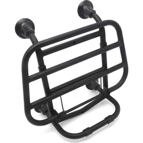 Motorrad-Frontgepäckträger für Vespa, schwarz