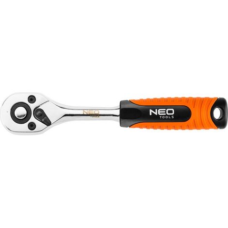 Cricchetto dritto NEO 1/4", 150 mm, 45T (1/2)