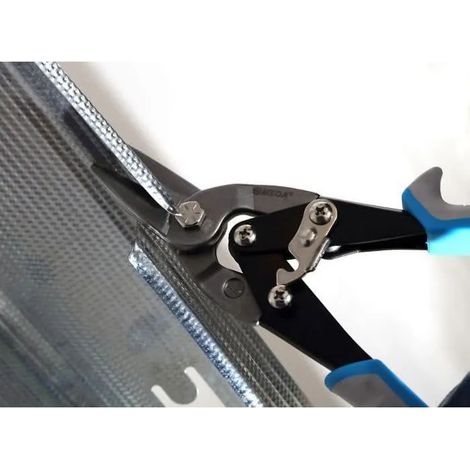 Tijeras para chapa Mega 17012 250 mm ergonómicas protección (1/2)