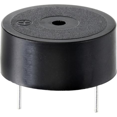 TRU COMPONENTS TC-10475824 Piezo-Signalgeber Geräusch-Entwicklung: 80 dB  Spannung: 12 V/DC Dauerton