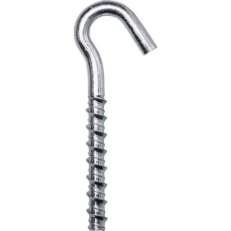 Jcp Fixings Hook Bolts Bzp 6/8 x 50mm - Box of 50