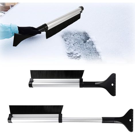 CCYKXA Ice Scraper, Snow Scraper for Car Windshield, 2-in-1 Snow Brush, 60cm Extendable Winter Broom, Snow Broom with Ergonomic Handle, Snow Shovel, Ice Scraper for SUVs and Trucks (1/5)