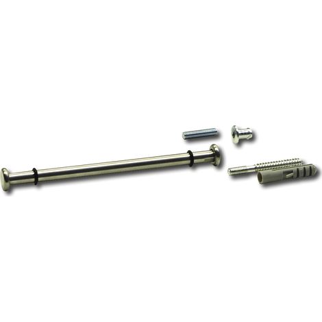 Glastablarträger Verona 200 x ø12 mm, Edelstahl rostfrei
