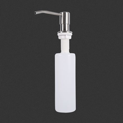Distributeur de savon liquide et lotion pour lavabo de cuisine/salle de bain avec pompe et flacon de rangement (300 ml) (1/5)