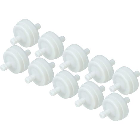 vhbw 10x Fuel Filter Replacement for John Deere AM38708 for Lawnmower Motor with Fuel Pump