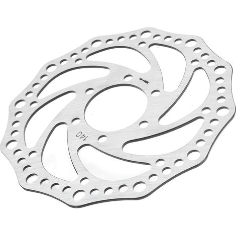 Disque de frein pour trottinette électrique, plaquettes en acier inoxydable, diamètre 14 cm (5,5 pouces), diamètre intérieur 3,8 cm (1,5 pouce). (1/5)