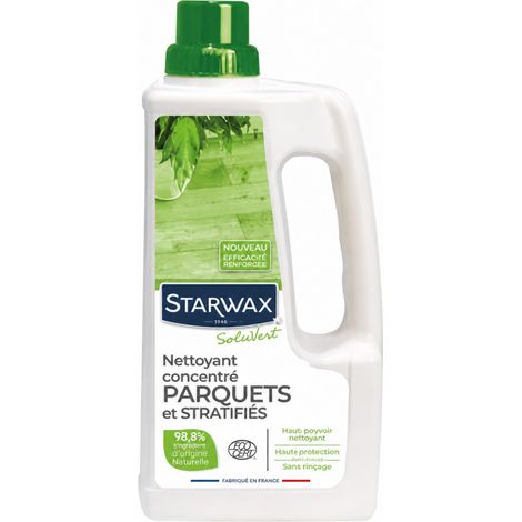 Starwax-Soluvert Parkett- und Bodenreiniger farblos 1L (1/2)