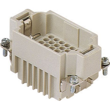 insert mâle - a sertir - 42p+t - 10a - 250v - gabarit 57.27 - ilme cddm42