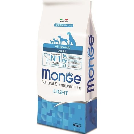 Monge Speciality Line Light Salmone con riso 12kg