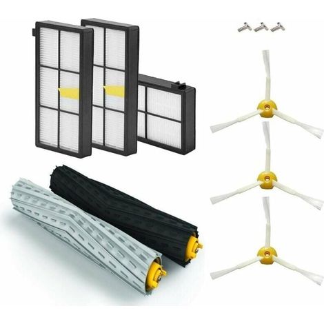 Kit brosses et accessoires pour aspirateur iRobot Roomba. 11 PCS-Serie 800/900 LYCXAMES (1/5)