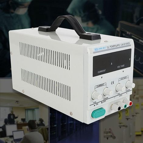Alimentation de laboratoire, DC 30 V 10 A Alimentation à transformateur réglable Alimentation à affichage numérique stabilisé Alimentation de laboratoire Alimentation de haute précision (1/5)