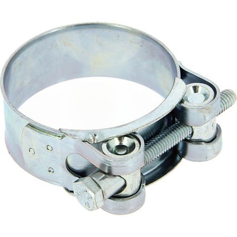 Norma – Collier de serrage renforcé 48 à 51 mm – Acier zingué bichromaté – Fixation pour tuyaux épais – Installation facile avec outils standards (1/5)