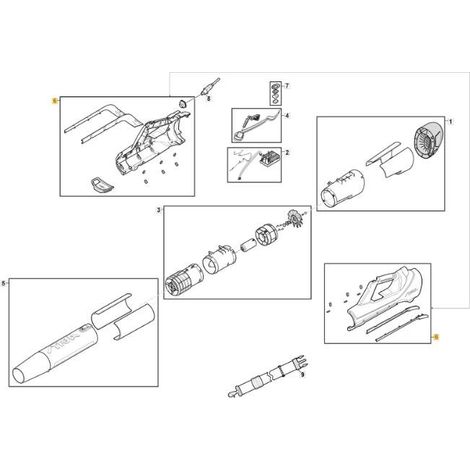 KIT TAPAS BL 900 Li 48 ORIGINAL STIGA - 118811313/0