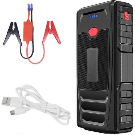 Compresseur d'air pour voiture, démarreur de secours, chargeur de démarrage de batterie, gonfleur de pneus (1/5)