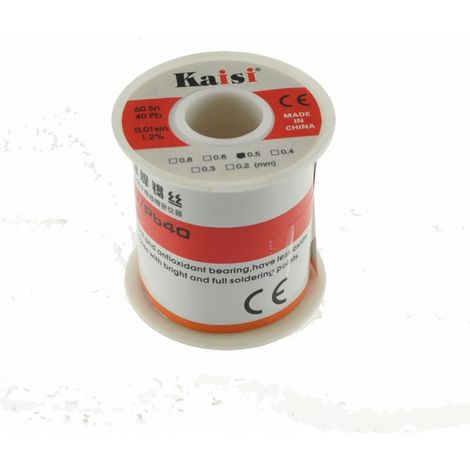 Bobina de estaño 0,5mm 150 gr