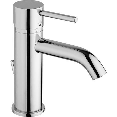 Mezclador monomando de lavabo con desagüe de 1"1/4 Paini Cox 78CR211O  Cromo