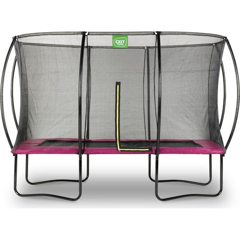 EXIT Silhouette Trampoline 8x12ft – Pink