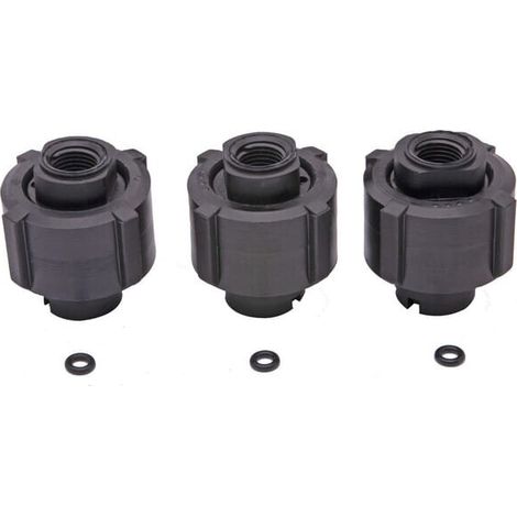 Soporte para man贸metro 1/4" Blister de 3 TECNOMA 40403 (1/3)