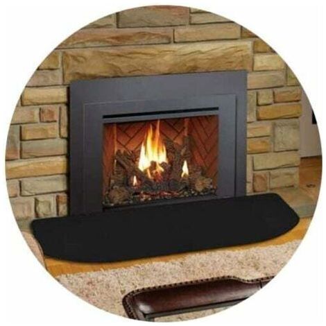 50x80cm Fire Retardant Fiberglass Fireplace Mat for Indoor Fireplace Stove Protection (1/5)