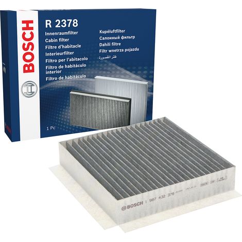Bosch R2378 - Filtre d'habitacle anti-odeurs au charbon actif (1/5)