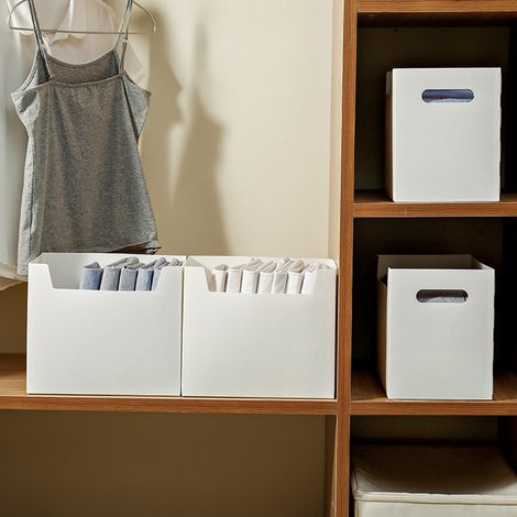 Tragbare Büro-Organizer-Box aus PP für Bücher, Ablage, Papier und Bürodokumente – Schreibtisch-Organizer-Aufbewahrungsbox (1/5)